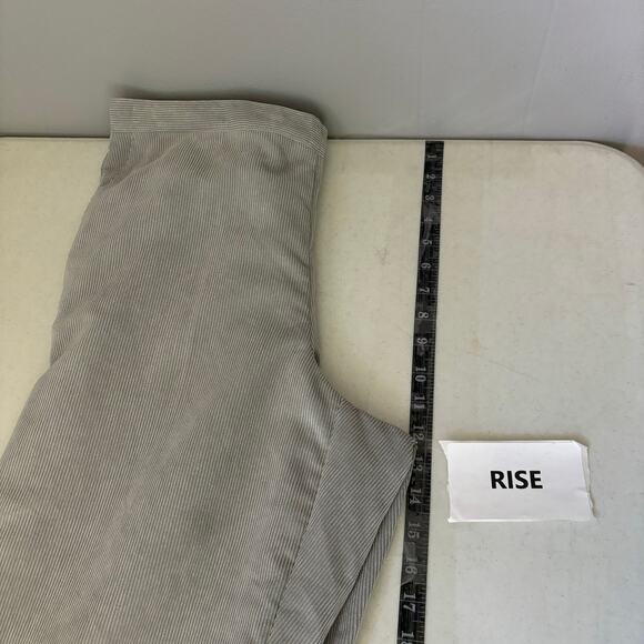 Alfred Dunner Corduroy Eskimo Kiss 14 Gray Pants Classic Fit - Picture 5 of 11